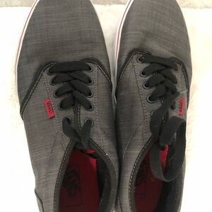 Vans Men's Gray Casual Shoes.Size 10.5